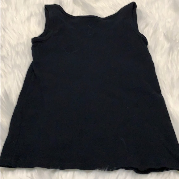 🔥NY&Co Black Tank Gray and Black Studs/Beads SzL - Picture 3 of 7